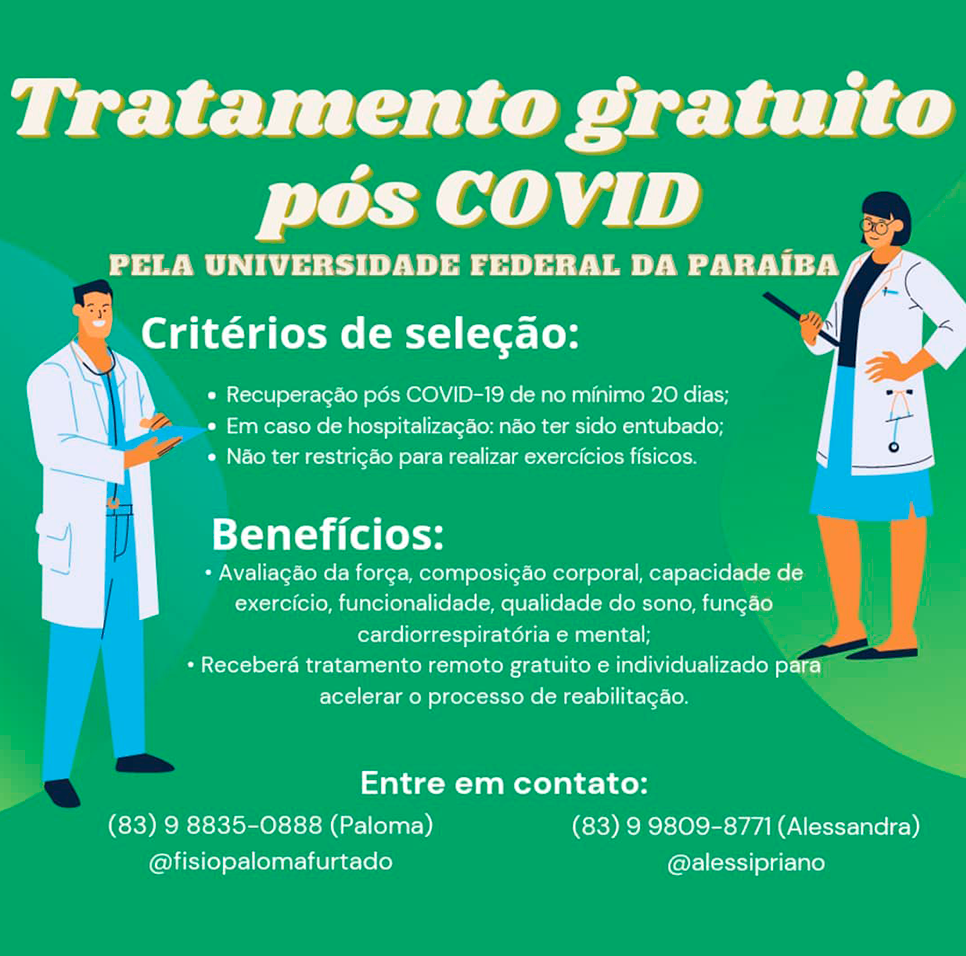 tratamento gratuito de Fisioterapia