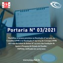 portaria 03 2021 fapesq