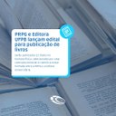PRPG e Editora UFPB lançam edital para publicação de livros